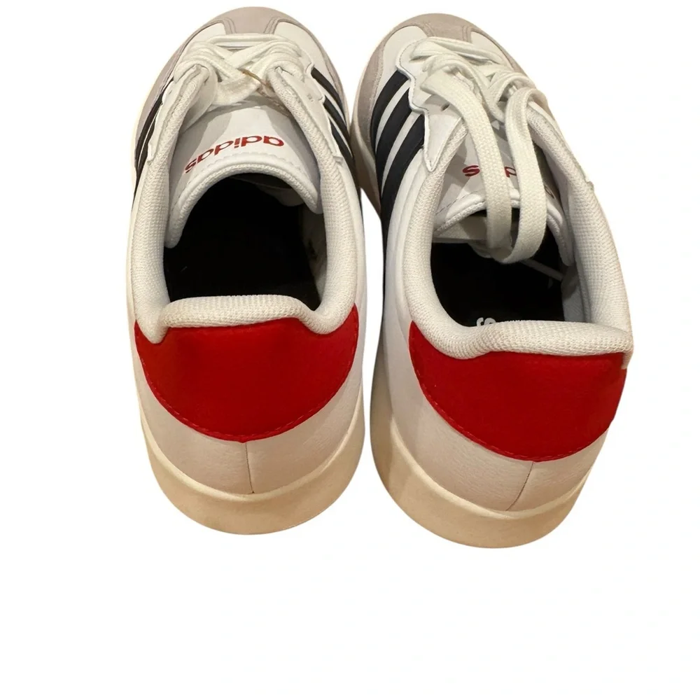 Adidas Barreda Men's Athletic‎ Shoe White Sneaker Footwear Casual Trainers 8.5